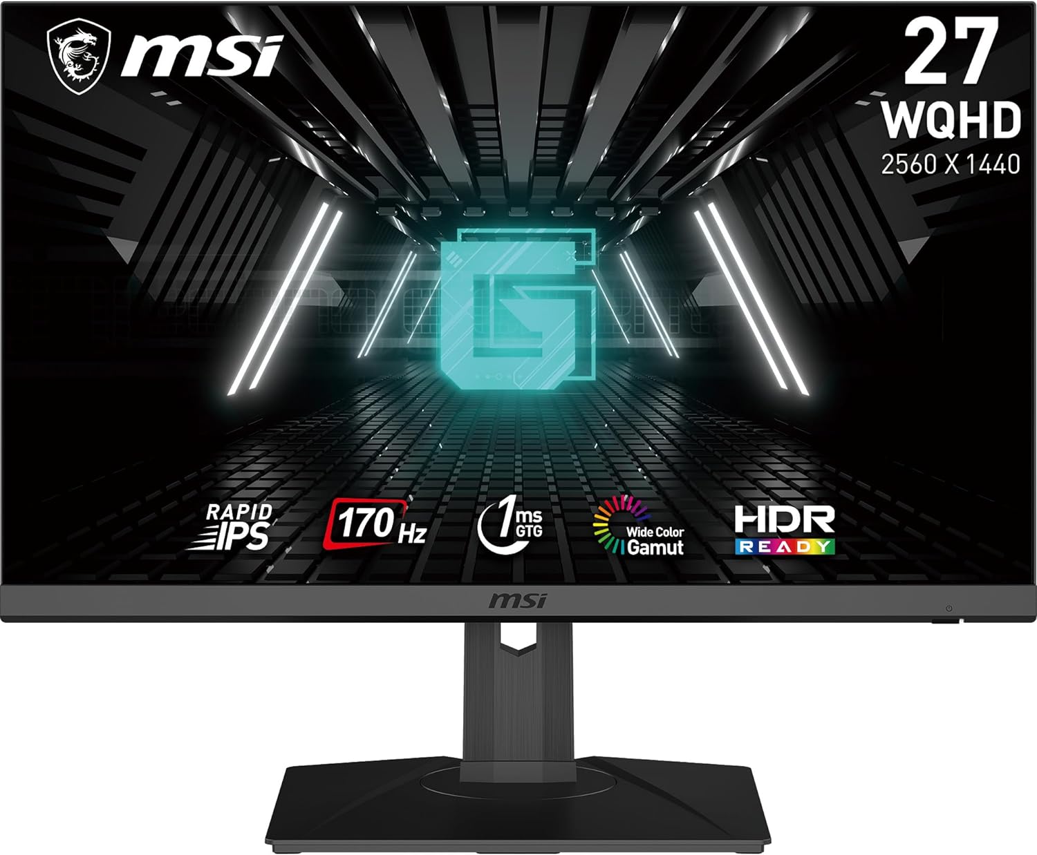 MSI LED Monitor 27 Inch G272QPF IPS 170HZ WQHD MSI LED Monitor 27 Inch G272QPF IPS 170HZ WQHD